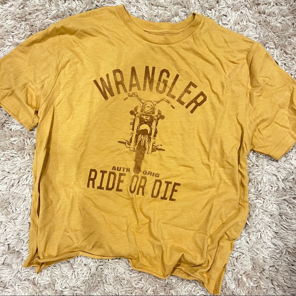 Cropped Wrangler Tee
